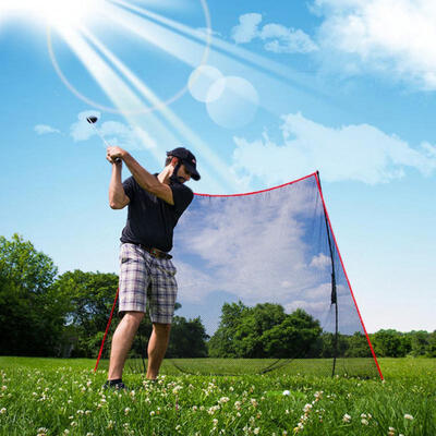 

Greensen Portable Golf Practice Hitting Training Net Large with Carrying Bag
