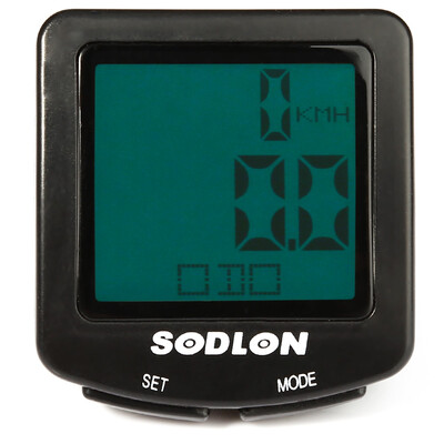 

Sodlon SD - 571 Wired Bicycle Computer Water Resistant Cycling Odometer Speedometer with Backlight