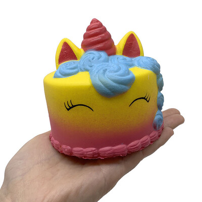 

Tailored Exquisite Cartoon Cake Squishies Slow Rising Cream Scented Stress Reliever Toy