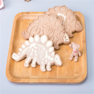 

Siaonvr 3pcs Dinosaur Shape Biscuit Cookie Cutter Fondant Cake Decor Baking Mold Tool