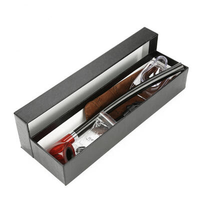 

Greensen Exquisite Long Short Handle Bakelite Tobacco Cigarette Smoke Pipe Gift with Packing Box