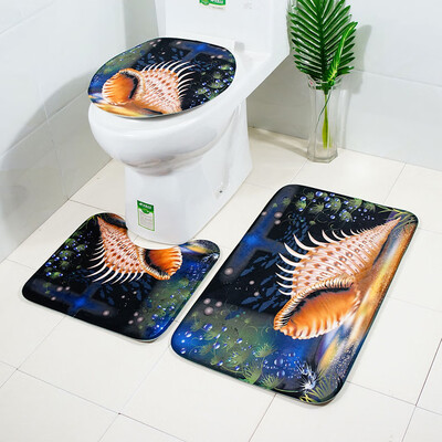 

〖Follure〗3pcs Non-Slip Suction Grip Bath Mat Bathroom Kitchen Carpet Doormats Decor
