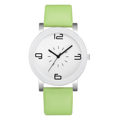 

Cute minimalist watch 2019 digital dial scale PU with watch