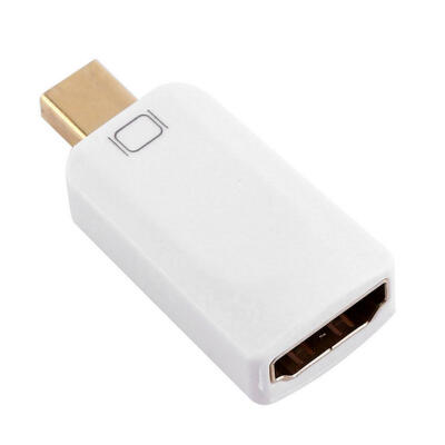 

Mini Display Port DP Male to HDMI Female Converter Adapter Audio Connector