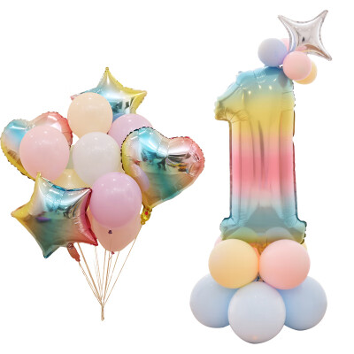 

Jiamo Digital Balloon 520 1314 Marriage Statement White Balloon May Day Childrens Day Birthday Party Anniversary Marriage Celebration Balloon Number 1 Column