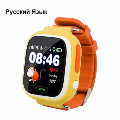 

GPS Q90 Smart Baby Clock phone with sim card WI-FI location SOS call tracker children anti-lost monitor