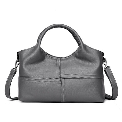 

AOLIDLLI 2018 High Quality Womens PU Leather Handbags Patchwork Shoulder CrossBody Bags Fashion Soft Leather Women Bags