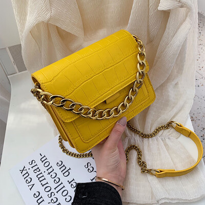 

Womens 2019 SpringSummer New Fashion Joker shoulder bag Korean fashion chain Messenger bag small square bag