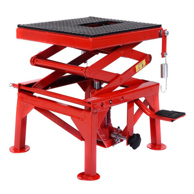 

300 lb Motorcycle Hydraulic Scissor Floor Jack Lift