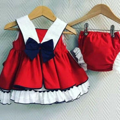 

USA Toddler Kids Baby Girls Clothes Outfits Ruffle Tops DressShorts Pants Sets