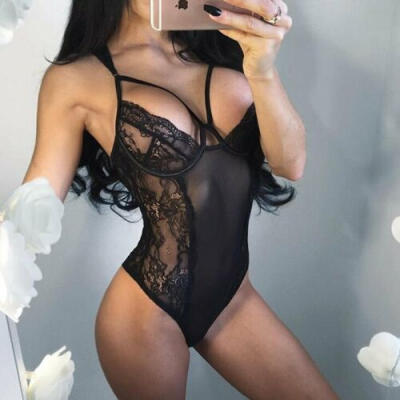 

Sexy-Womens Lace Lingerie Nightwear Underwear G-string Babydoll Sleepwear Dress