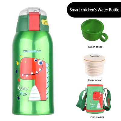 

Kids Water Bottle Cartoon Animal Bottle Intelligent Temperature Display Bottle Portable Stainless Steel Cup Vacuum Insulated Cup 5