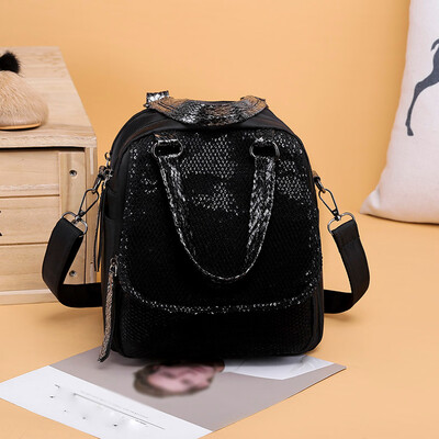 

Tailored Fashion Lady Anti-Theft Backpack Multi-Function Shoulder Diagonal Bag Backpack