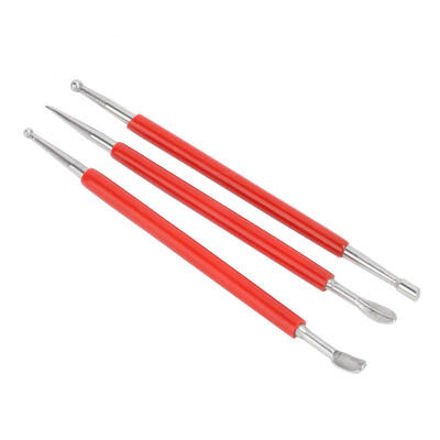 

Greensen 3pcs Art Pottery Sculpture Tools Set Clay Sculpting Carving Modeling Tool