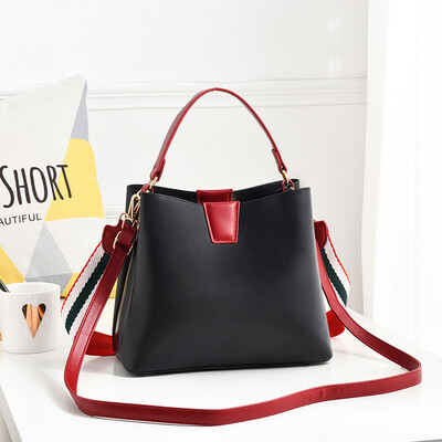 

New bag women Korean tide single-shoulder single-shoulder single-shoulder single-shoulder simple hand-held womens bucket b
