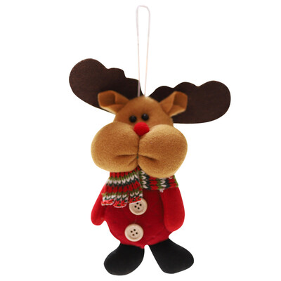 

Tailored Plush Doll Christmas Santa Claus Snowman Tree Hanging Ornaments Pendant