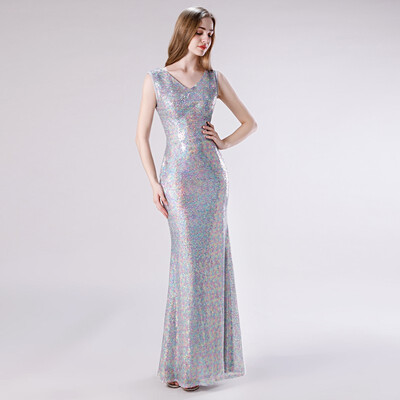 

Juexiuxinniang bride sexy backless red wedding engagement long section thank you evening dress 9518
