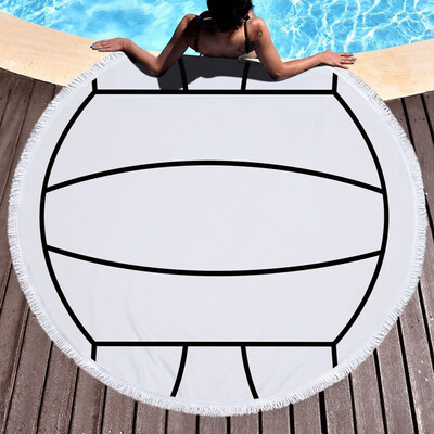 

Toponeto 1 PC Round Beach Pool Home Shower Towel Blanket Table Cloth Yoga Mat