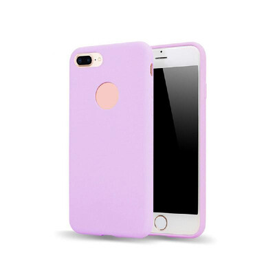 

Slim Thin Frosted Soft TPU Mobile Phone Shell Candy Color Protective Cover Case for iPhone