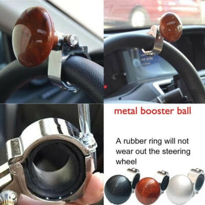

Metal Alloy Car Auto Steering Wheel Suicide Spinner Knob Handle Ball Booster