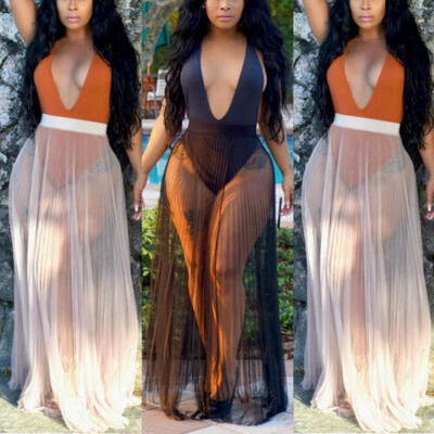 

Women Swimwear Bikini Beach Wear Cover Up Swimsuit Wrap Skirt Dress Beach Skirts