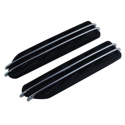 

1 Pair Black Simulation Air Flow Vents Auto Decorative Stickers Outlet Side Fender Grille for BMW M3 Car Styling