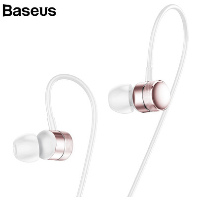 

Baseus H04 In-Ear Sport Earphones with mic for Xiaomi Samsung HuaWei Vivo Headse 35mm Mobile Phone Mp3 Earphone