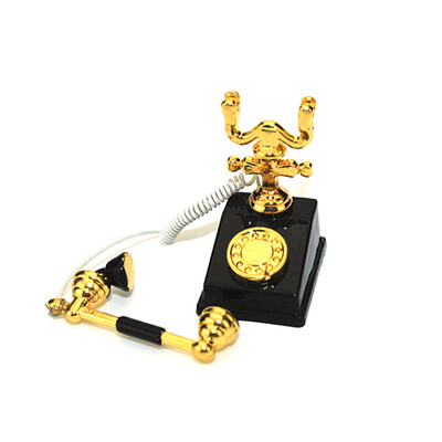

Tailored 112 Scale Miniature Dollhouse Accessories Mini Telephone Toy Kids Toy