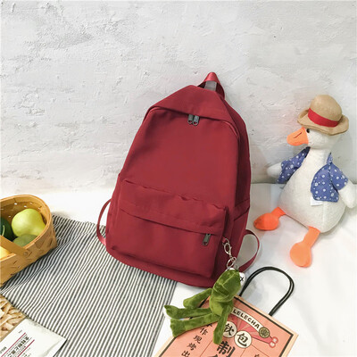 

Hanging schoolbags Female Korean version of high school INSS style ancient feeling Girls School Backpack Sen Department of Hundred