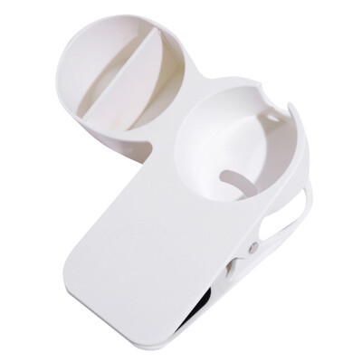 

Toponeto New Universal Clip On Desk Table Cup Bottle Beverage Holder Non-Slip Stand Grip
