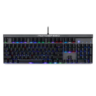 

Motospeed CK103 USB Wired RGB Backlight Blue Switch Mechanical Keyboard