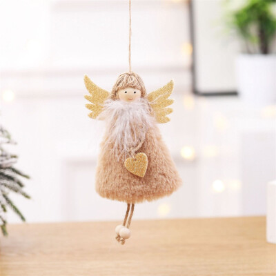 

Siaonvr Christmas Angel Toy Hanging Pendant Festival Ornament Xmas Tree Decoration