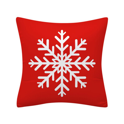 

〖Follure〗Christmas Pillow Case Glitter Polyester Sofa Throw Cushion Cover Home Decor