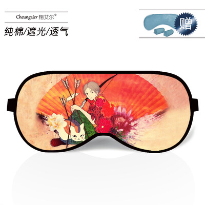 

Anime Natsume friends account around cat teacher eye mask sleep shading breathable men&women cotton ice bag personality cartoon