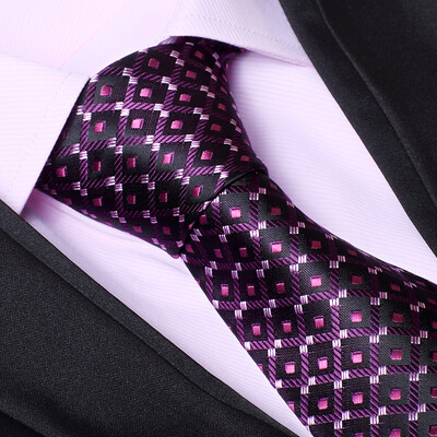 

Wholesale News Magpie Mens Dress Business Professional Purple Casual Married 8cm Groom Korean Edition Wild Tie