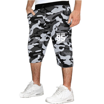 

Gobestart Mens Camouflage New Style Cotton Multi-Pocket Overalls Shorts Fashion Pant