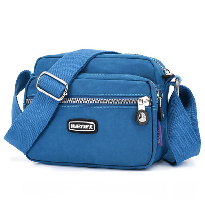 

Small cloth bag womens inclined backpack collection bag business bag messenger bag canvas Oxford cloth middle-aged&elderly wo