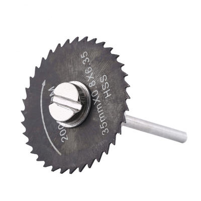 

Greensen 1 Set HSS Circular Saw Blades Cutting Disc Power Tools for Wood Plastic 22-44mm