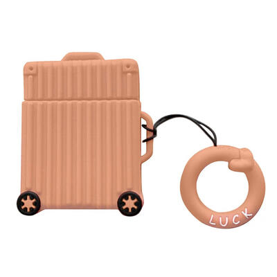 

Cartoon Silicone Suitcase Luggage Case for Apple Airpods 1 2 Charging Box