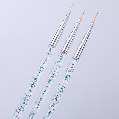 

3pcs Nail Art Pen Drawing Pen UV Gel Brush Decoration Manicure Tools Set