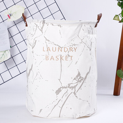 

Toponeto Cotton Linen Waterproof PE Coating Storage Basket Sundries Storage Box