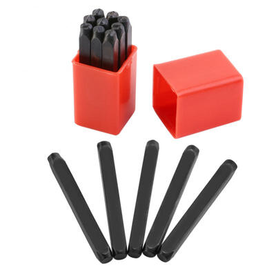 

Greensen 4mm Craft Numbers 0-9 Punch Stamps Set High Carbon Steel Leather Kit Case 6 9 the same one