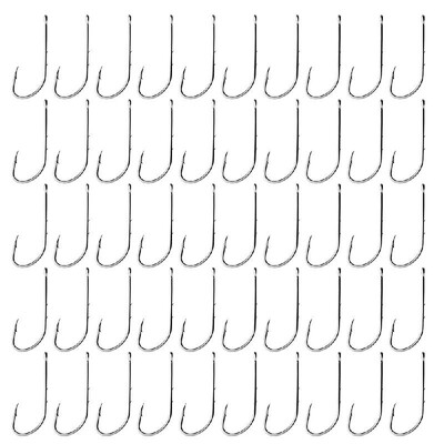 

50PCS Fishing Hooks High Carbon Steel Barbed Hook Fishhooks Sea Fishing Hooks