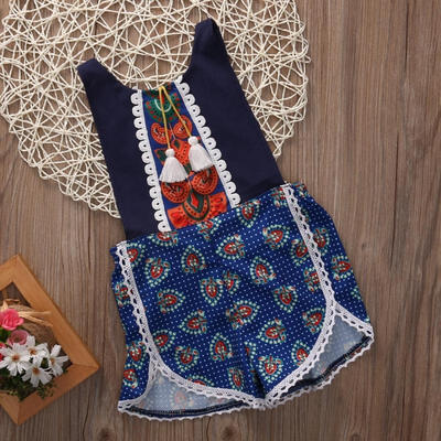 

Toddler Baby Kid Boy Girls Bodysuit Romper Jumpsuit Sunsuit Outfits Clothes 0-4Y