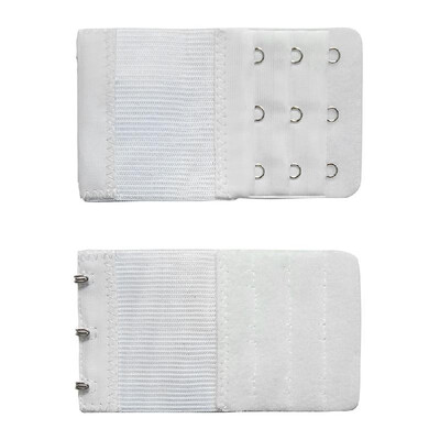 

Women Adjustable Bra Extender 3 Rows 3 Hooks Ladies Soft Bra Extension Strap Lengthened Underwear