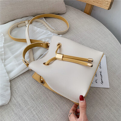 

Ins summer fashion Messenger bag 2019 new bag small fresh Korean Joker bucket bag tide