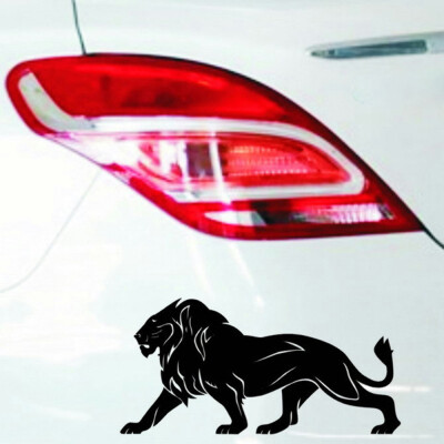 

Tailored 1PC PET Removable Lion Car Body Decal Car Stickers Motorcycle Decorations