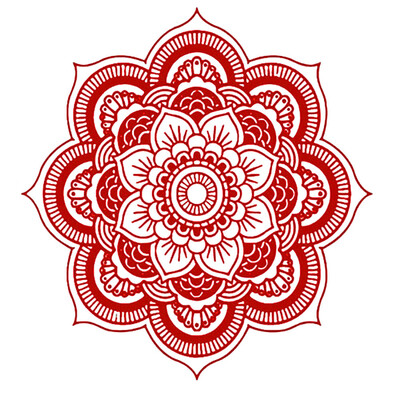 

〖Follure〗Mandala Flower Indian Bedroom Wall Decal Art Stickers Mural Home Vinyl Family