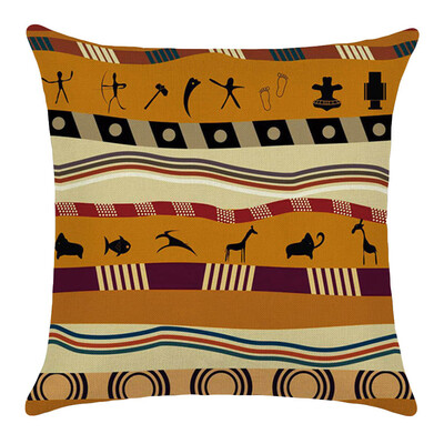 

Vintage Delicate Mural Style Home Sofa Decor Throw Cushion Car Pillow Case