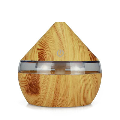

DC5V 2W 300ml USB Cool Mist Air Humidifier Essential Oil Diffuser 7 Color Changing Light for Office Home Bedroom Living Room Study